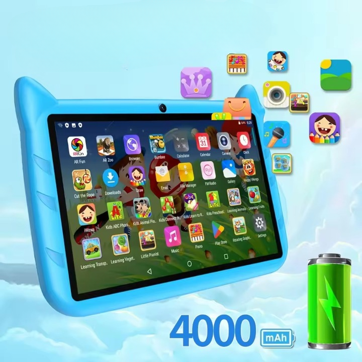 Tablet per bambini da 7 pollici con Android 13 per apprendimento e intrattenimento