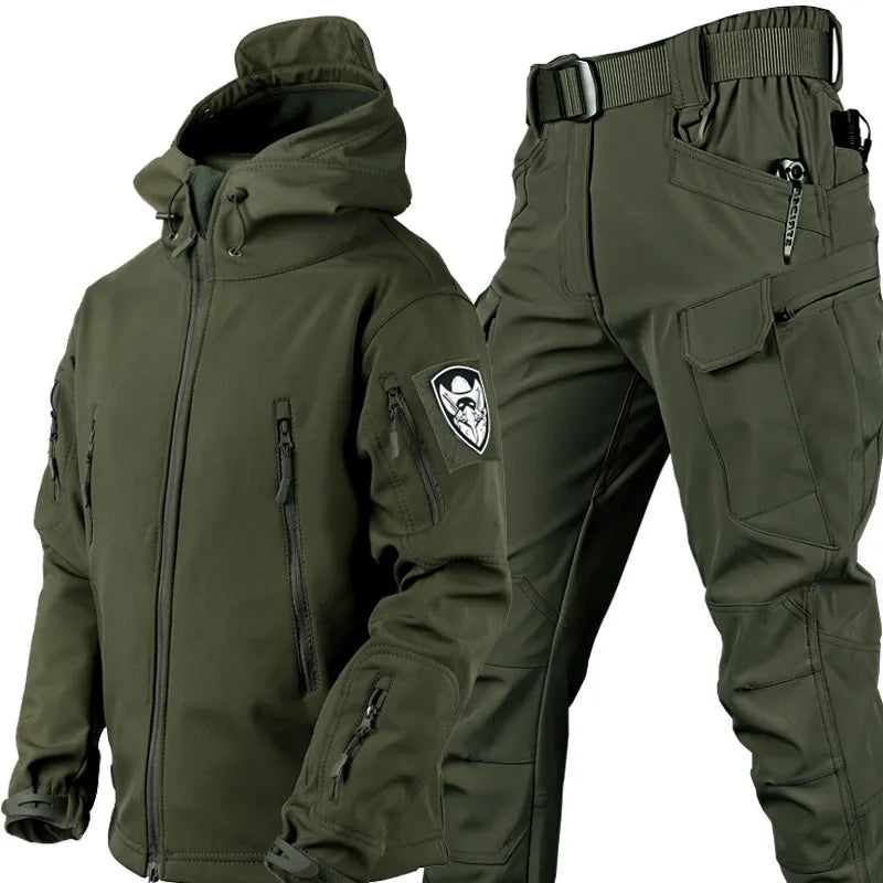 Draymond taktische Outdoor-Jacke und Hose, wind- und wasserabweisendes Set