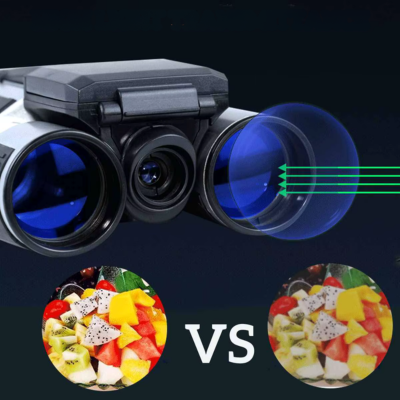 Binocolo FocusSnap con fotocamera - zoom 10x per osservazione e ripresa all'aperto