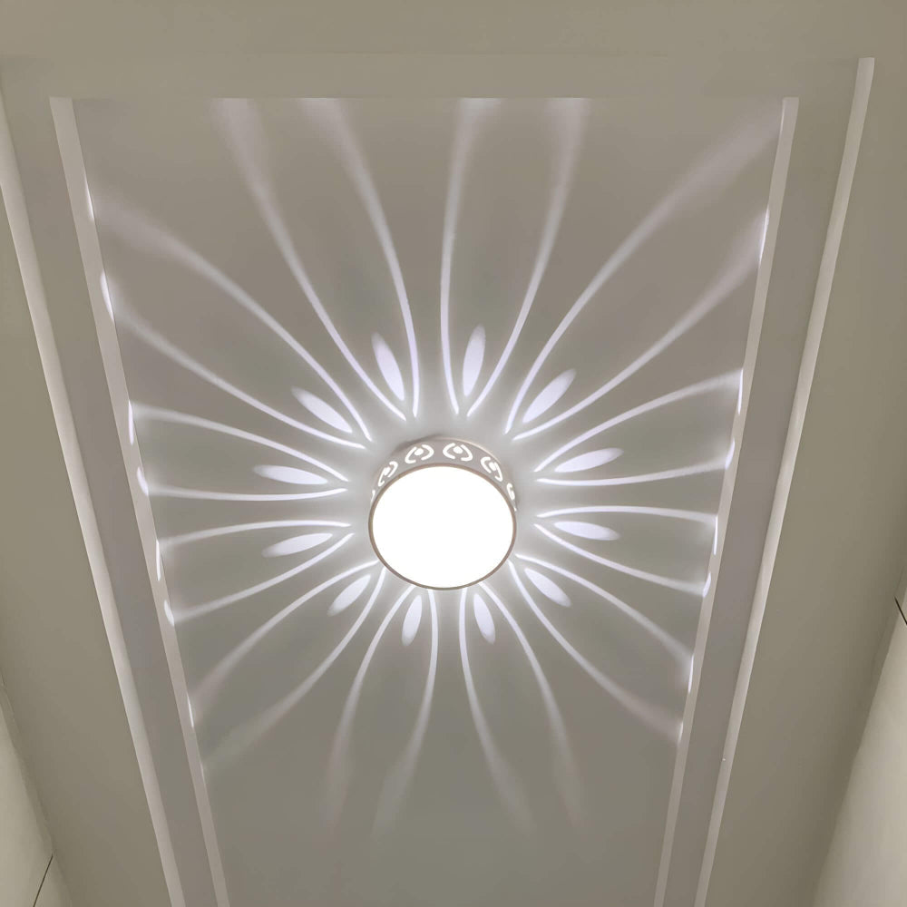 LumiForm minimalistische LED-plafondlamp met warmwit licht