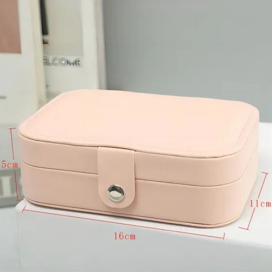 Luxio Doppeltes Schmuckkästchen – Eleganter Organizer für Reisen und Zuhause