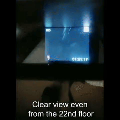 Binocolo per visione notturna con fotocamera a infrarossi e funzione di registrazione