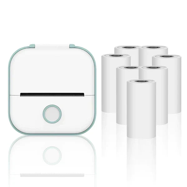 PixiPrint Mini-Bluetooth-Thermodrucker ohne Tinte, tragbar