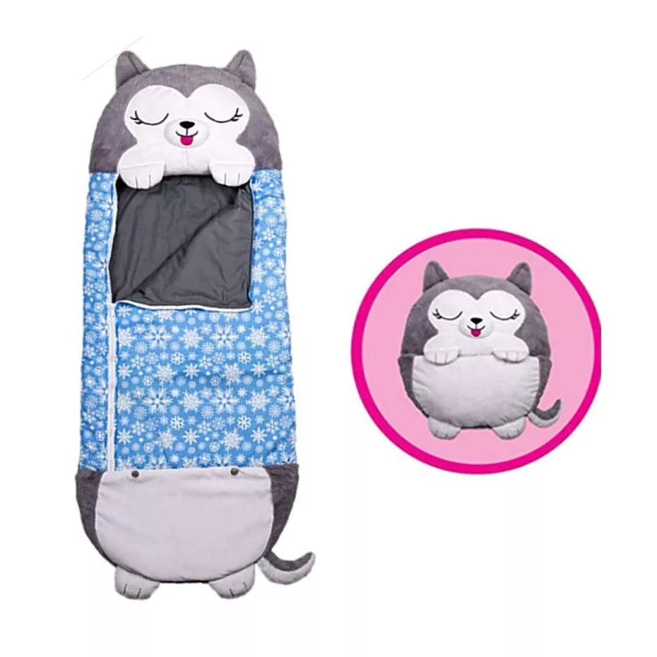 SnugglePals Tier-Schlafsack für Kinder: weicher und kuscheliger Schlafsack für Jungen und Mädchen