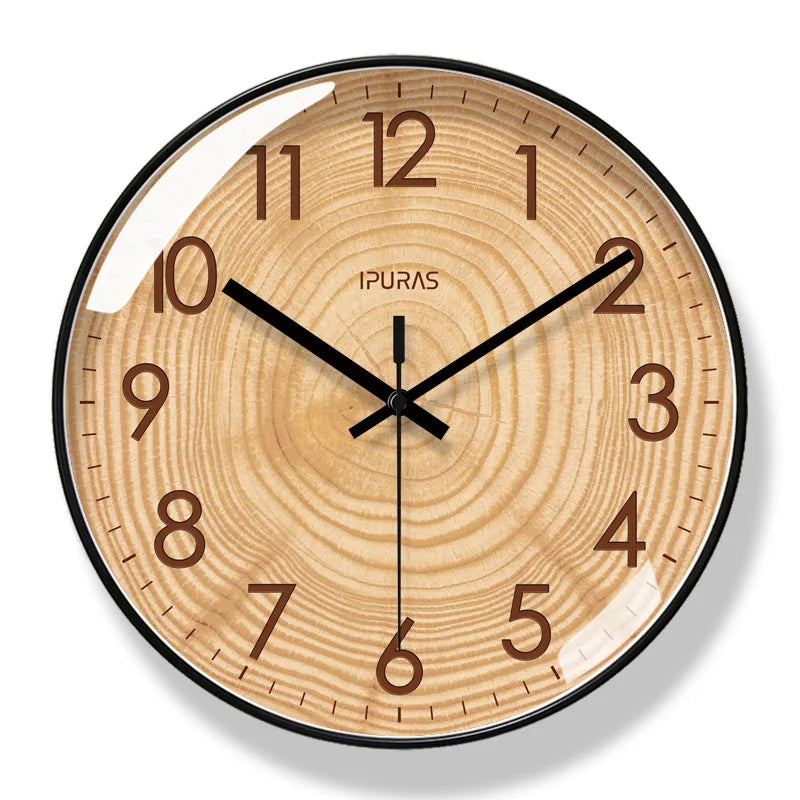 TimeWisp Retro-Wanduhr im skandinavischen minimalistischen Stil