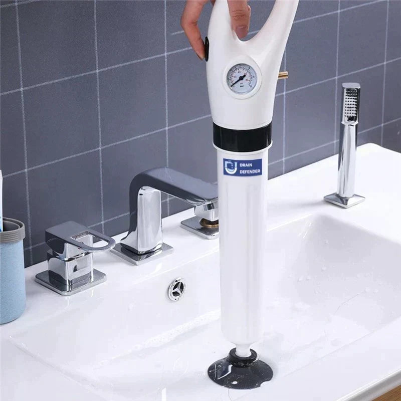TurboFlush Pro hogedrukontstopper voor toiletten en wastafels