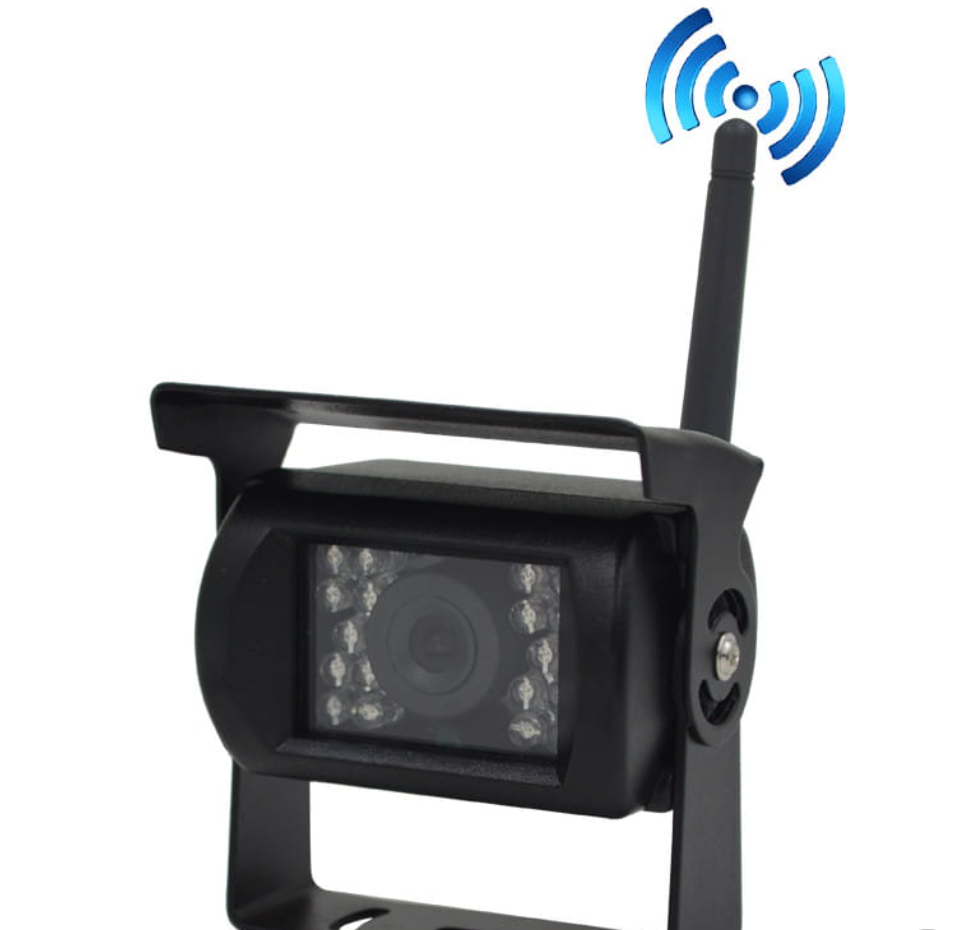 Sistema di retromarcia wireless con schermo da 7 pollici per camion, rimorchio e camper