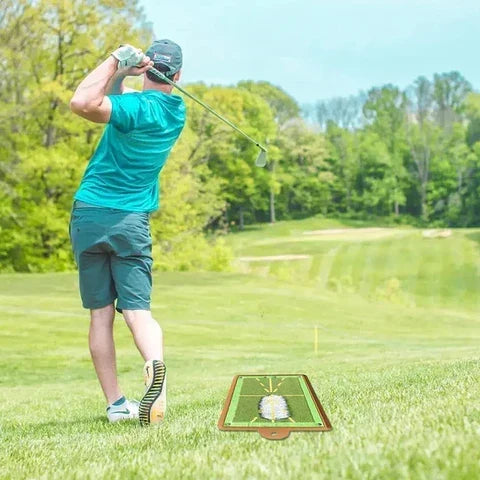 GolfMat Schwungtrainingsmatte mit Echtzeit-Feedback für das Golftraining