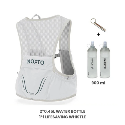 Gilet da trail running con borracce morbide – leggero e traspirante