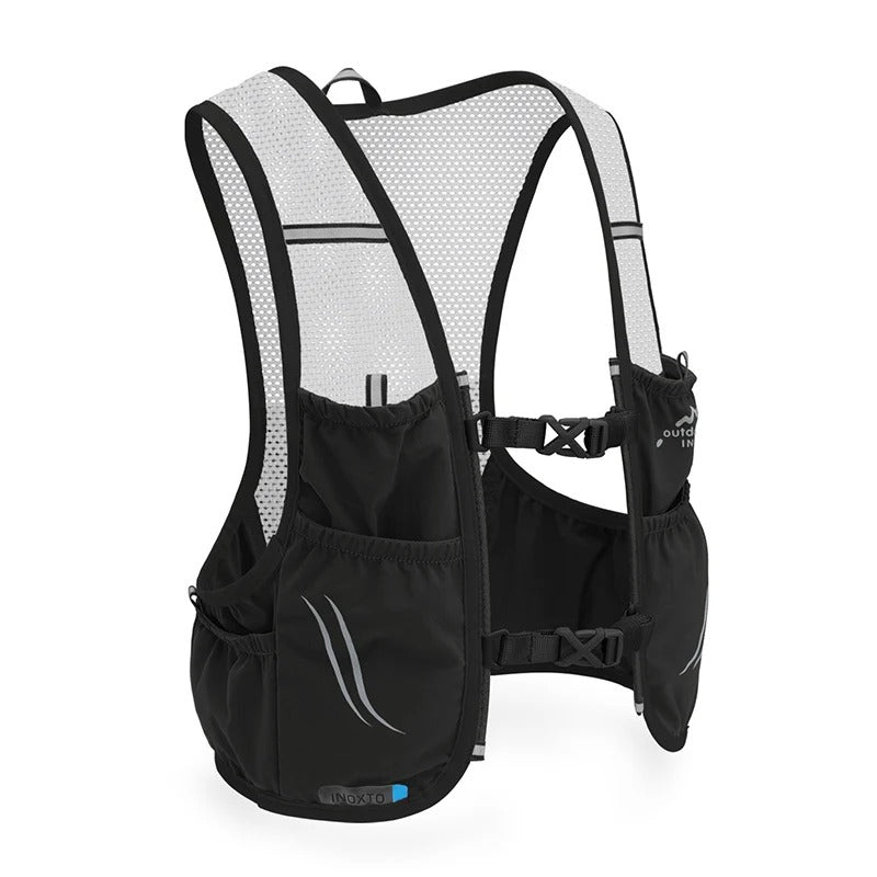 Gilet da trail running con borracce morbide – leggero e traspirante