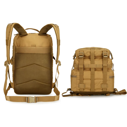 Zaino tattico e di emergenza 50L – Impermeabile, con sistema MOLLE, per la sopravvivenza