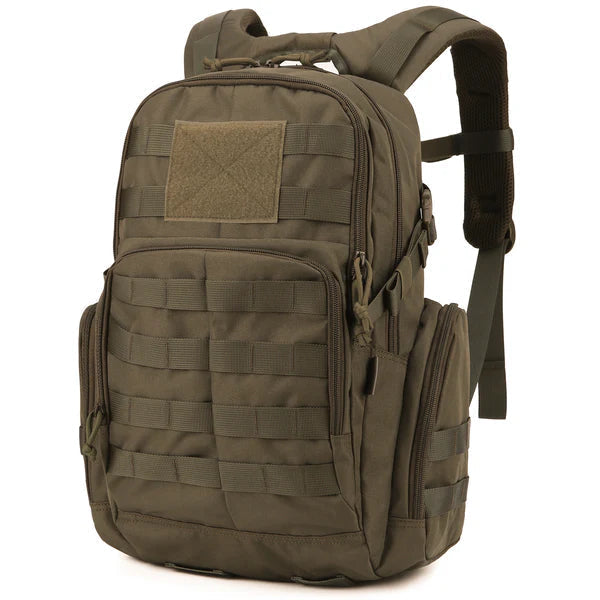 Zaino tattico da 25L impermeabile con sistema MOLLE e scomparto per sacca idrica