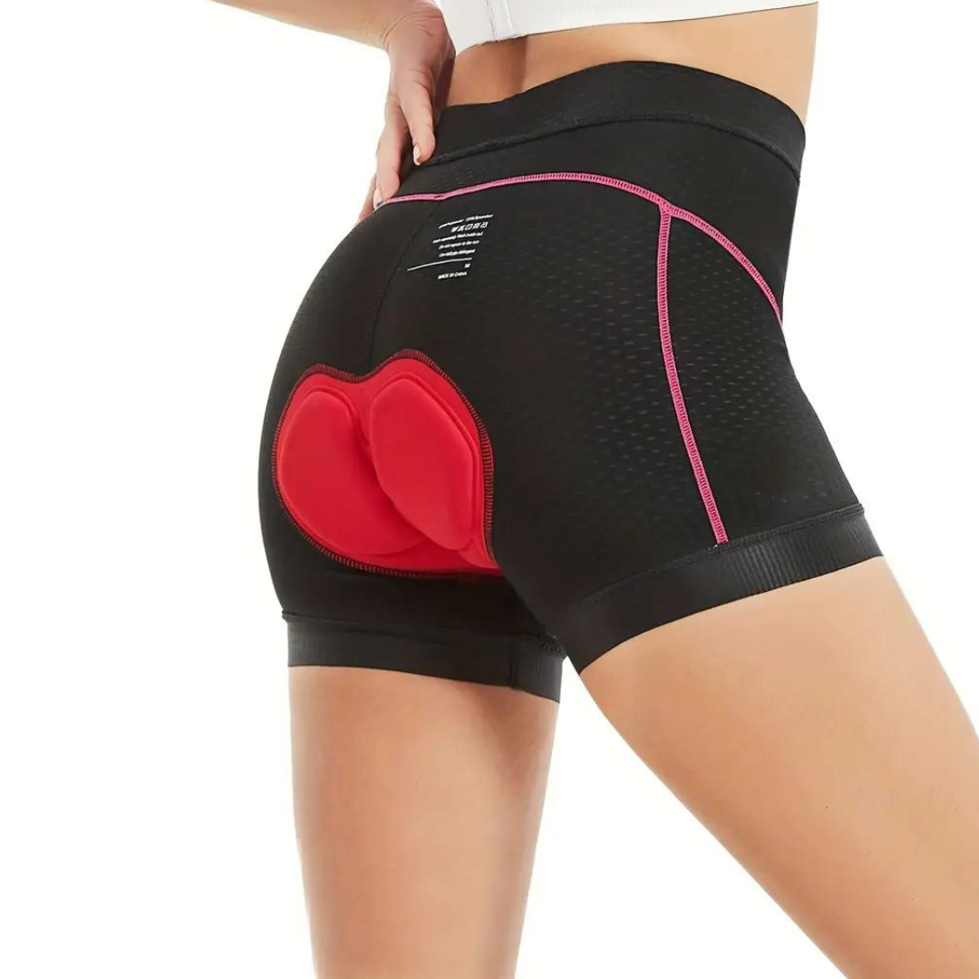 Damen-Fahrradhose mit 4D-Gelpolsterung und ergonomischer Passform