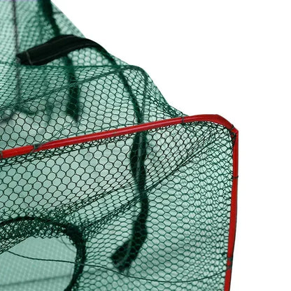 Trappola pieghevole in metallo con rete per granchi e aragoste