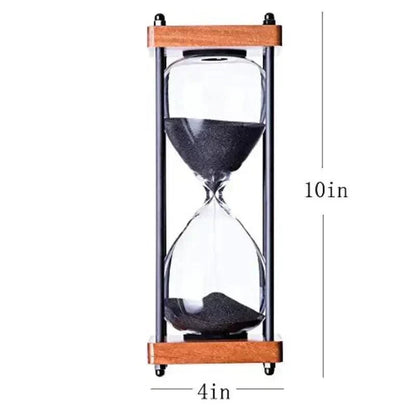 Zandloper van 60 minuten, elegant voor tijdbeheer en decoratie