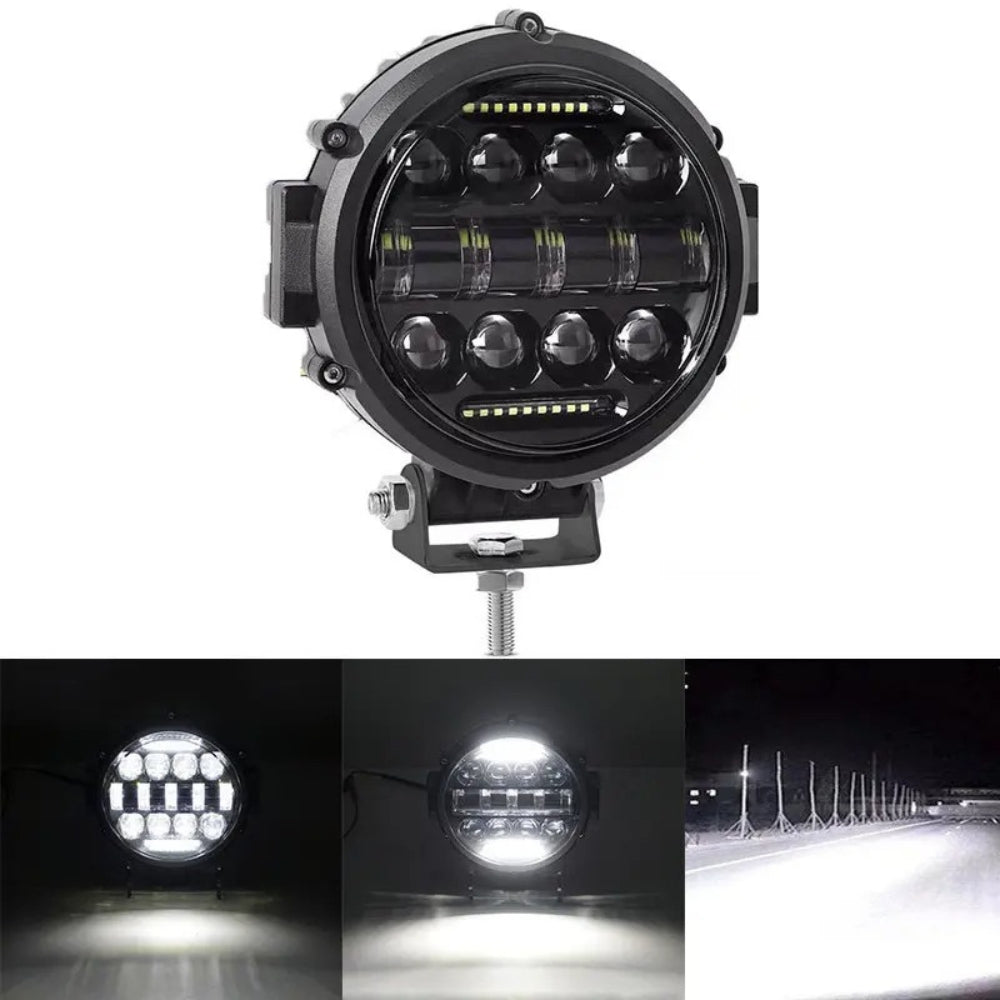 7-Zoll-Hochleistungs-LED-Fernscheinwerfer für Auto und 4x4