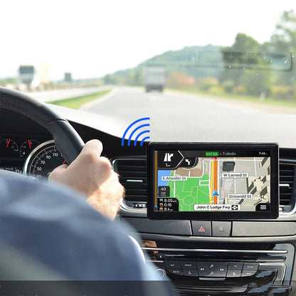 7" GPS-navigatie voor vrachtwagen, auto en bestelwagen – GPS met meerdere modi en touchscreen