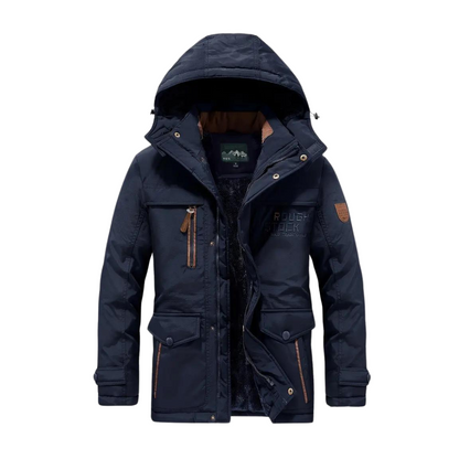 Isolierte Outdoorjacke – Wasser- und winddicht für Herbst und Winter