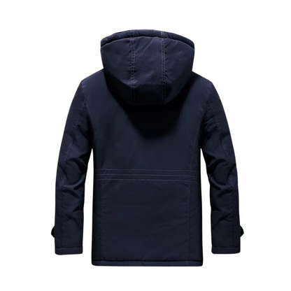 Isolierte Outdoorjacke – Wasser- und winddicht für Herbst und Winter