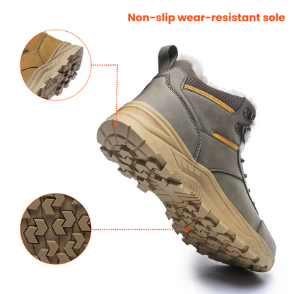 Winterwanderschuhe für Herren – gefüttert, warm und wasserdicht