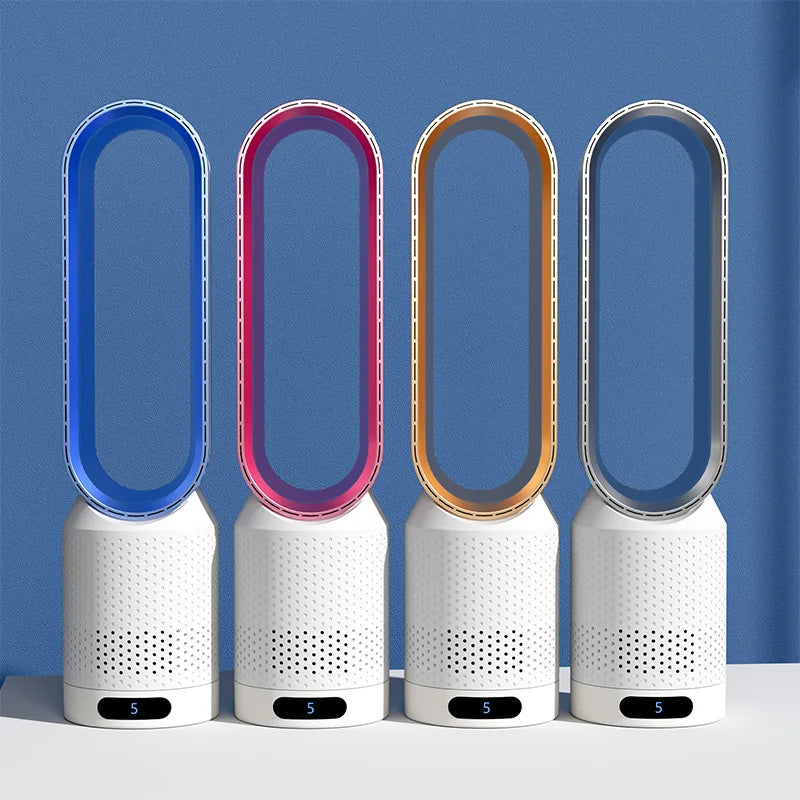 AirPure Pro Bærbar Luftkøler med UV-C Lys, Ionisator og 6L Vandtank