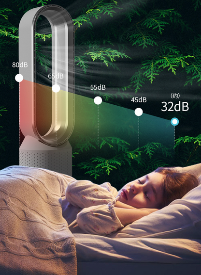 AirPure Pro Bærbar Luftkøler med UV-C Lys, Ionisator og 6L Vandtank