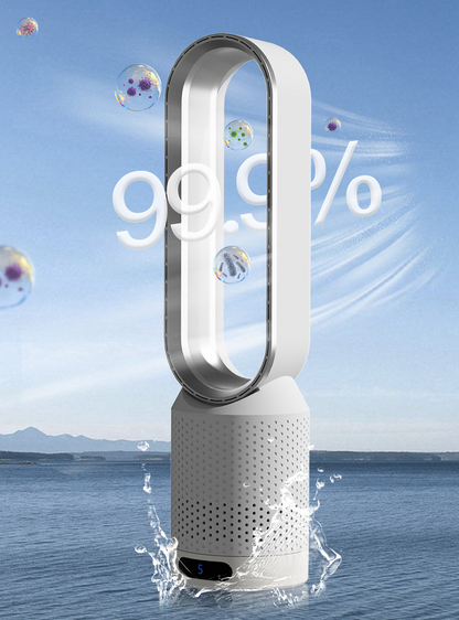 AirPure Pro Bærbar Luftkøler med UV-C Lys, Ionisator og 6L Vandtank