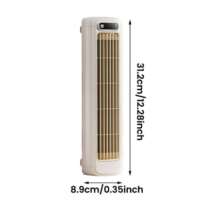 AirWave bærbart genopladeligt klimaanlæg med mini-køleblæser og 12 timers batteritid