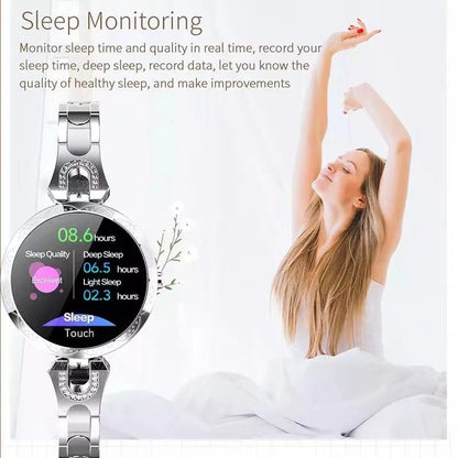 AquaFit waterdicht fitnesssmartwatch voor vrouwen