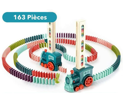 Automatischer Dominostein-Zug für kreativen Spielspaß für Kinder
