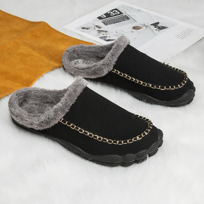 Op blote voeten geïnspireerde pantoffels – ultrawarm, flexibel en comfortabel