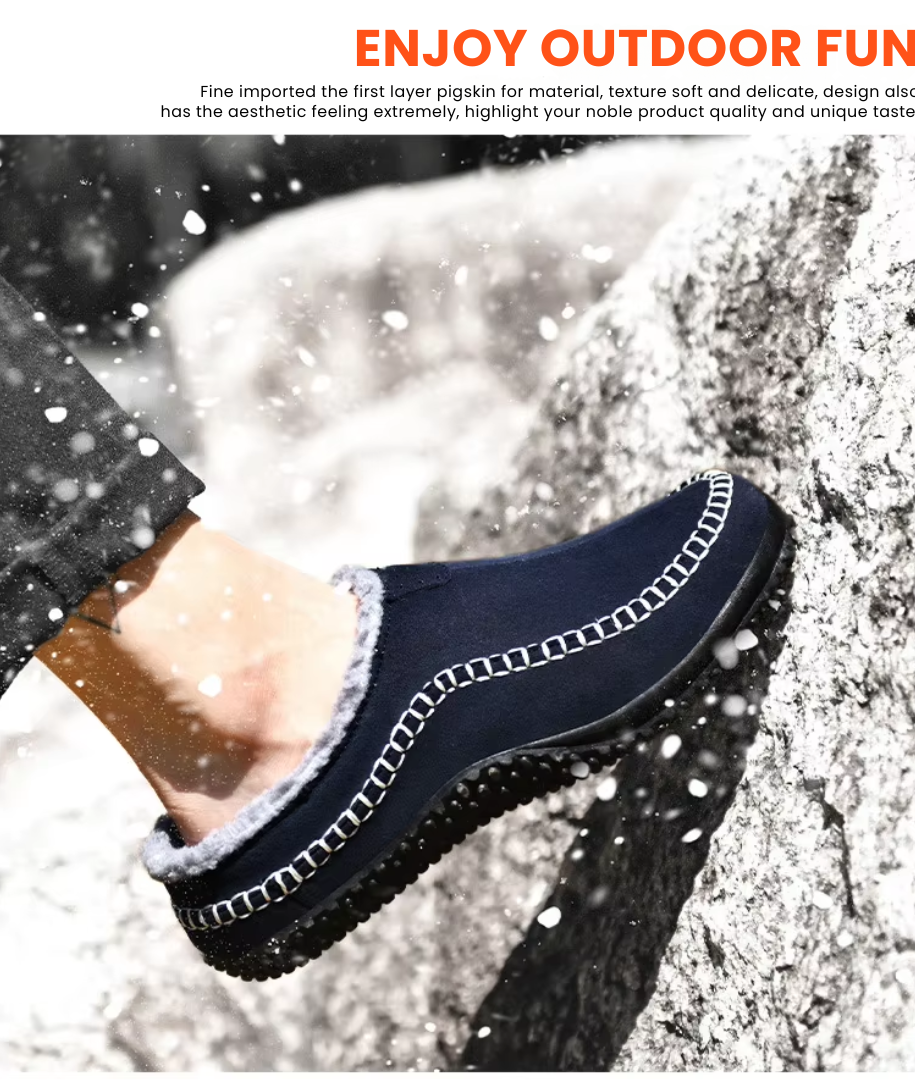 Op blote voeten geïnspireerde pantoffels – ultrawarm, flexibel en comfortabel