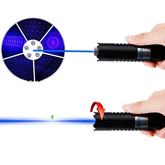 BlazeMaster taktische Laser-Taschenlampe mit Feuerstarter