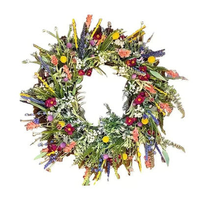 Bloomora handgemaakte bloemenkrans voor de deur