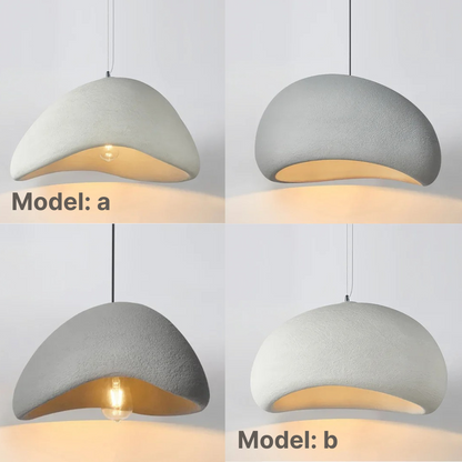 Bordeauxkleurige hanglamp met dimbare verlichting en verstelbare ophanging