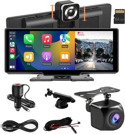 Schermo smart per auto CarVision Pro con CarPlay, Android Auto e dashcam
