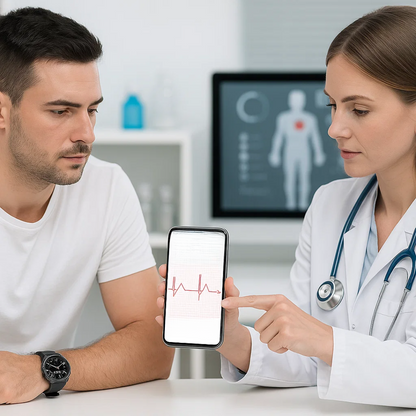 CardioSense ECG-Smartwatch mit fortschrittlicher Gesundheitsüberwachung