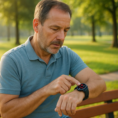 CardioSense ECG-Smartwatch mit fortschrittlicher Gesundheitsüberwachung