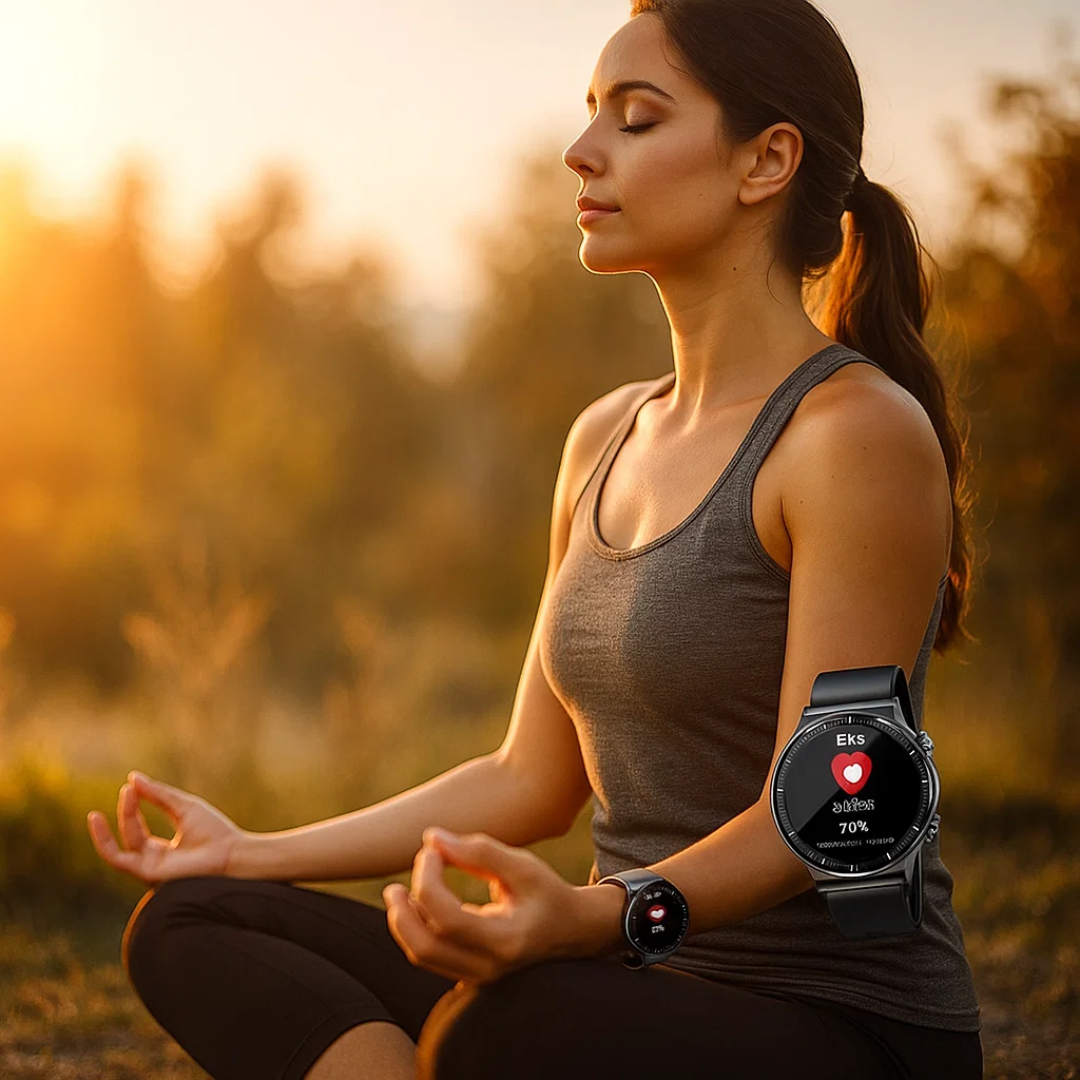 CardioSense ECG-Smartwatch mit fortschrittlicher Gesundheitsüberwachung