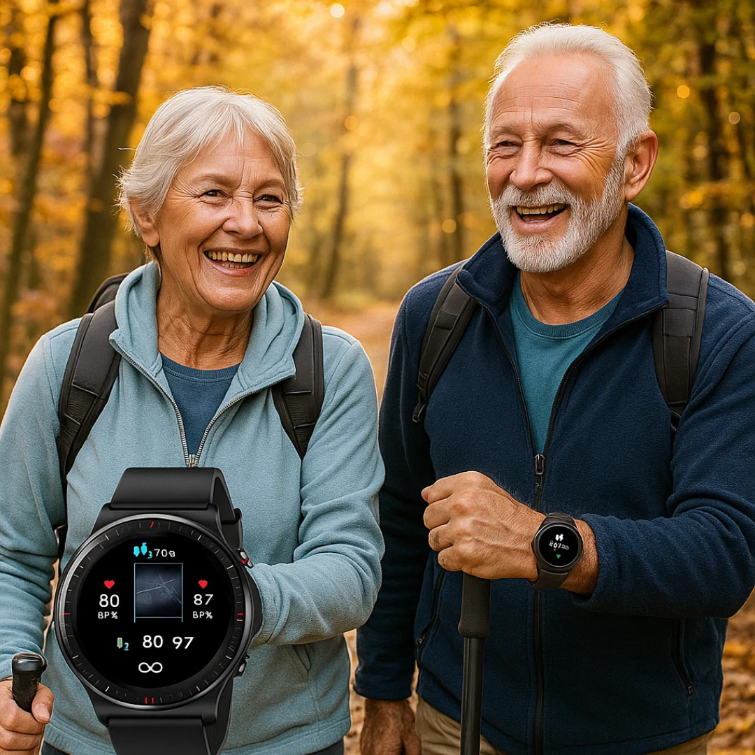 CardioSense ECG-Smartwatch mit fortschrittlicher Gesundheitsüberwachung