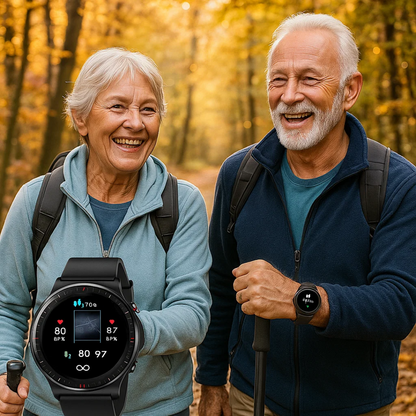 CardioSense ECG-Smartwatch mit fortschrittlicher Gesundheitsüberwachung