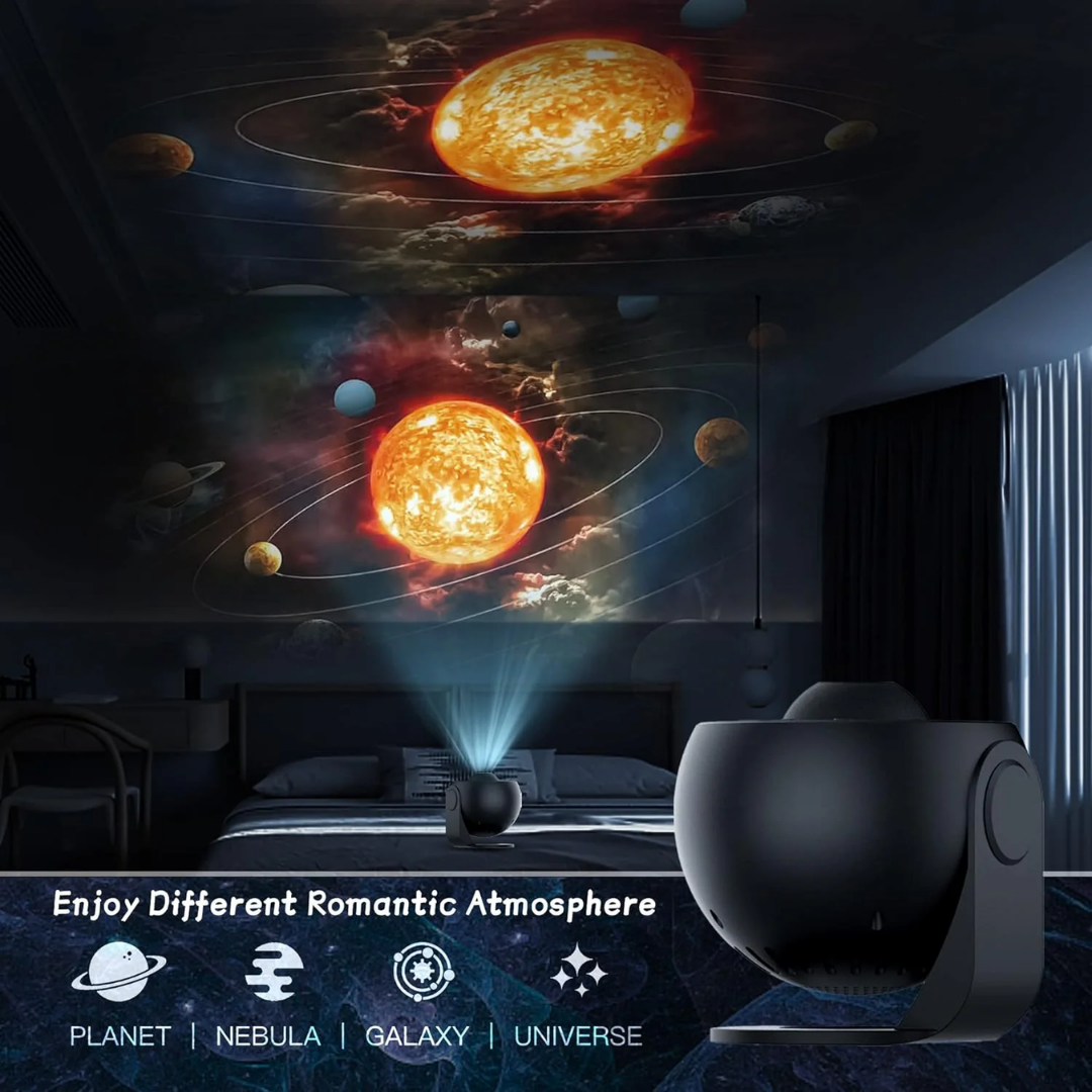 Celestial Dreams Galaxieprojektor mit 360°-Projektion für den ganzen Raum
