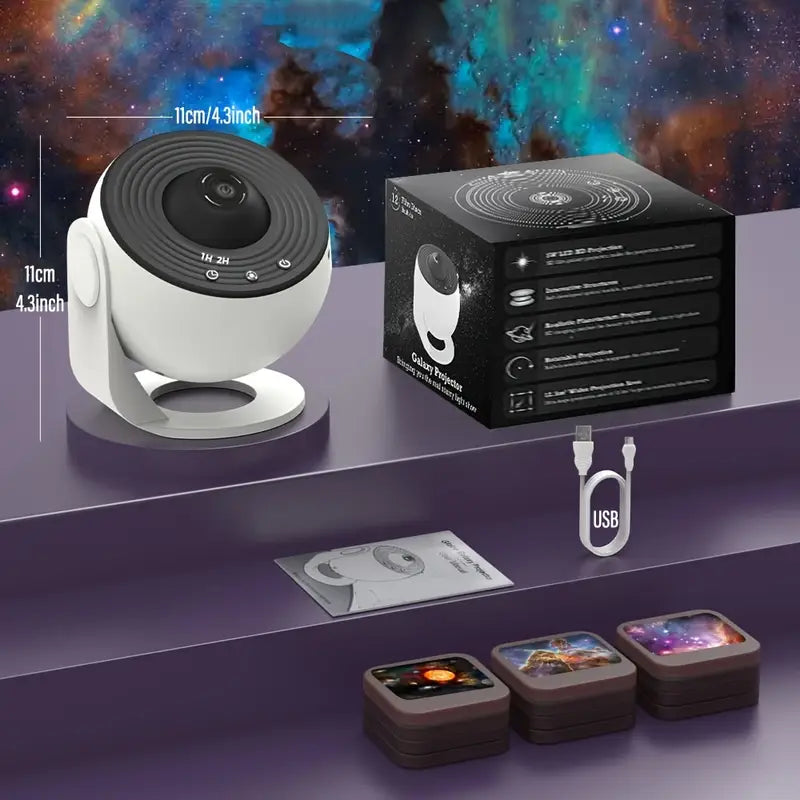 Celestial Dreams Galaxieprojektor mit 360°-Projektion für den ganzen Raum