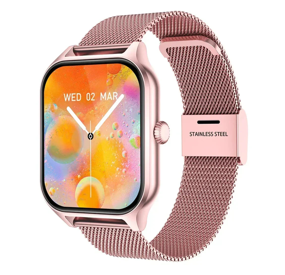 ChicTime-smartwatch voor vrouwen met fitness- en gezondheidsmonitoring