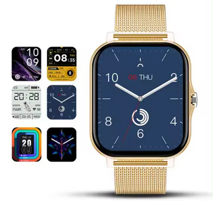 ChicTime-smartwatch voor vrouwen met fitness- en gezondheidsmonitoring