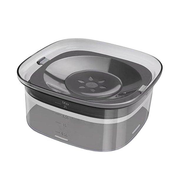CleanPet Auslaufsicherer Wassernapf für Hunde und Katzen mit spritzgeschütztem Design