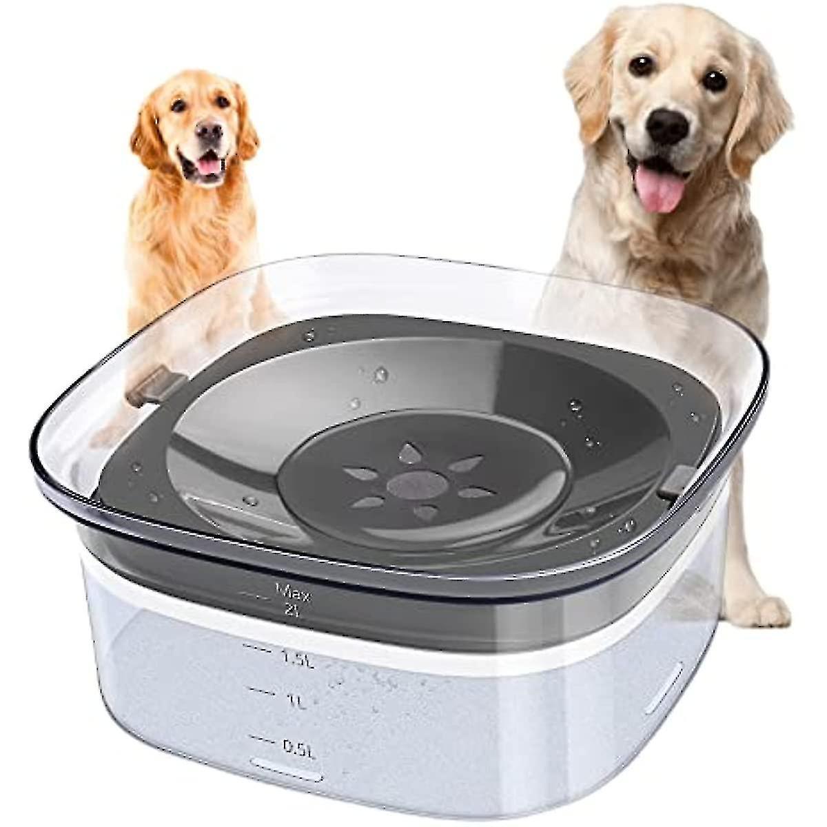 CleanPet Auslaufsicherer Wassernapf für Hunde und Katzen mit spritzgeschütztem Design