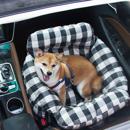 ComfyRide-Hundeautositz, weiches Reisebett und Transporttasche für Haustiere