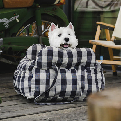 ComfyRide-Hundeautositz, weiches Reisebett und Transporttasche für Haustiere