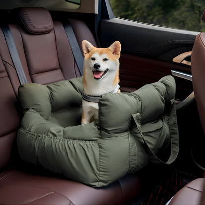 ComfyRide-Hundeautositz, weiches Reisebett und Transporttasche für Haustiere
